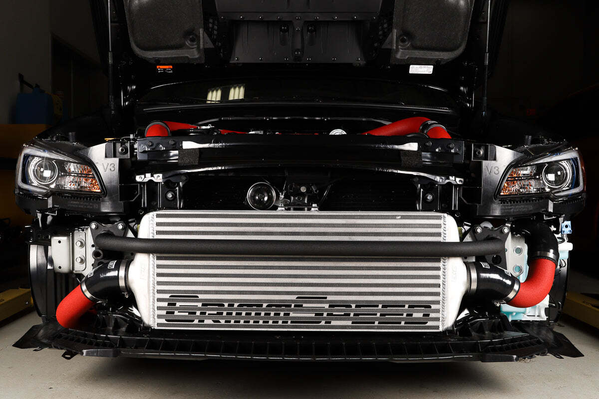 Front Mount Intercooler Kit Incl. Red Piping (WRX 2015+)