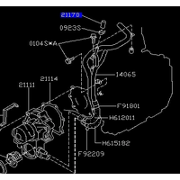 Water Bypass Pipe Blanking Plug (WRX MY98-14/STI MY98-21/FGT/FXT