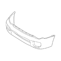 Front Bumper Bar Cover  (WRX Hatch only MY01-02)