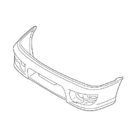 Front Bumper Bar Cover  (WRX Sedan & Hatch/STI MY99-00)