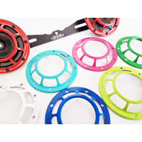 Hella Supertone, BPP Bracket & BPP Wiring Kit (WRX MY18-21/STI MY15-21) - Yellow