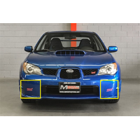 STI Decals for Front Bumper Fog Light Covers (STI MY06-07)