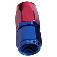 100 / 150 Series Taper Style One Piece Full Flow Swivel Straight Hose End -6AN