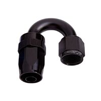 100 Series Taper 180 Swivel Hose End -6AN