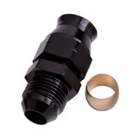 Tube to Male AN Adapter 1/4" to -4AN