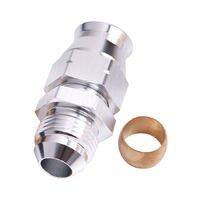Tube to Male AN Adapter 1/2" to -8AN