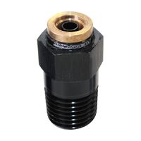 120 Series Straight 1/8" NPT to 1/4" Push to Connect Fitting