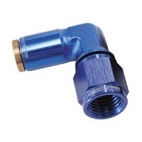 120 Series 90 -4AN to 1/4" Push to Connect Fitting