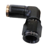 120 Series 90 -4AN to 1/4" Push to Connect Fitting