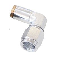 120 Series 90 -4AN to 1/4" Push to Connect Fitting