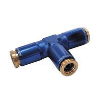 120 Series 3/16" Push to Connect Tee Fitting