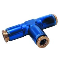 120 Series 1/4" Push to Connect Tee Fitting