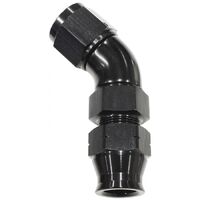 45 Tube to Female AN Adapter 3/8" to -6AN