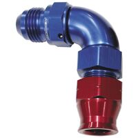 90 Tube to Male AN Adapter 3/8"to -6AN