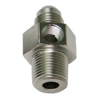 Male NPT to Adapter 1/8" to -4AN with 1/8" Port