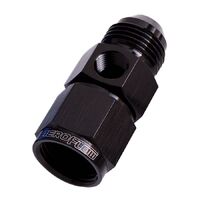 Straight Female to Male with 1/8" Port -16AN