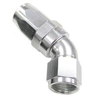 150 Series Taper One-Piece Full Flow Swivel 45 Hose End -6AN