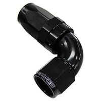 150 Series Taper One-Piece Full Flow Swivel 90 Hose End -6AN
