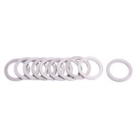Metric Aluminium Washers 8mm I.D, 14mm O.D