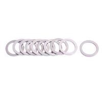 Aluminium Washers, 13.1mm (1/2") I.D, 19mm (3/4") O.D