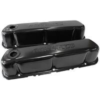 Black Steel Valve Covers
