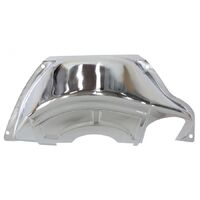 Flywheel Dust Cover - Chrome