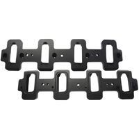 GM LS Cathedral Port to Rectangle Port Aluminium Intake Adapters