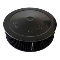 Black Air Filter Assembly with 1-1/8" Drop base