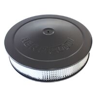 Black Air Filter Assembly with 1-1/8" Drop base