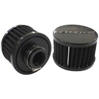 Black Clamp On Breather