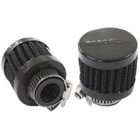 Black Clamp On Breather