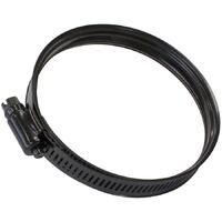 Constant Tension Dual Bead Black Stainless Hose Clamp
