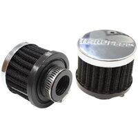 Chrome Clamp On Breather