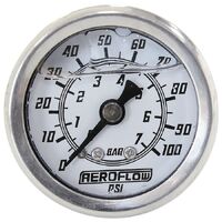1-1/2" Liquid Filled 100 psi Pressure Gauge