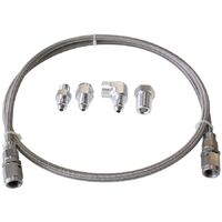 Stainless Steel Braided Line Gauge Kit -4AN