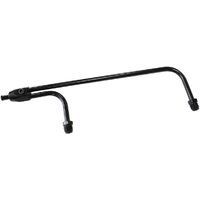 Black Steel Holley Fuel Line