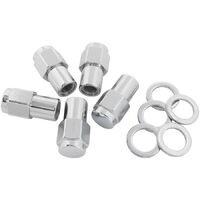 0.750" Shank Closed Chrome Wheel Nuts - 7/16-20"