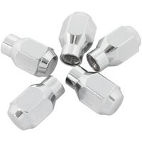 Conical ET Style Closed Chrome Wheel Nuts - M14 x 1.50mm