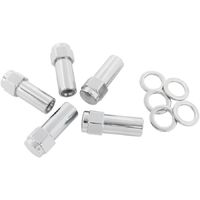 1.380" Shank Closed Chrome Wheel Nuts - M14 x 1.50mm