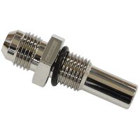 Transmission Adapter Long Tail 1/4"-18 NPSM to -6AN