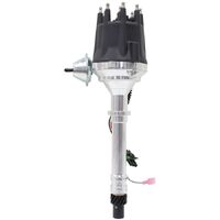 XPRO Chevrolet Ready to Run Distributor, Machined Aluminium Body with Black Cap