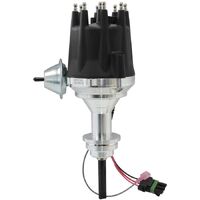 XPRO Chrysler Ready to Run Distributor, Machined Aluminium Body with Black Cap