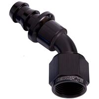400 Series Push Lock 45 Hose End -4AN