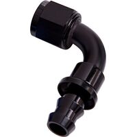 400 Series Push Lock 90 Hose End -6AN