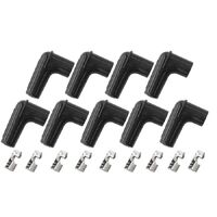 Xpro Silicone 90 Spark Plug Boots & 90 Terminals