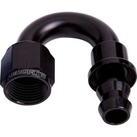 400 Series Push Lock 180 Hose End -6AN