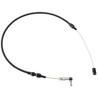 Stainless Steel Throttle Cable - Black
