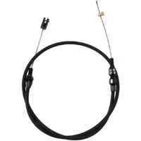 Stainless Steel Throttle Cable - Black