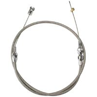 Stainless Steel Throttle Cable - Polished