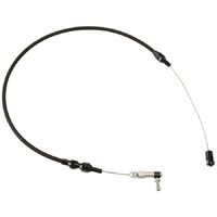Stainless Steel Throttle Cable - Black
